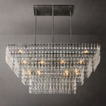 Marignan Tiered Rectangle Chandelier 72"