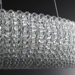Halo Crystal Round Chandelier 41"