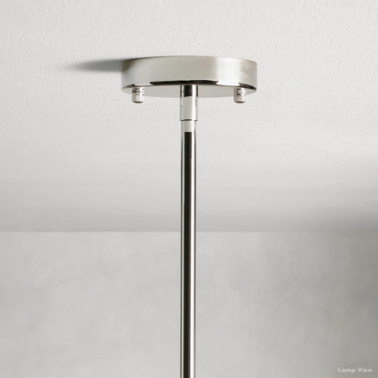 Apollo Spoked Glass Round Chandelier