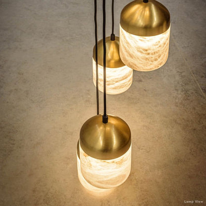 Alabaster Multi-Light Chandelier