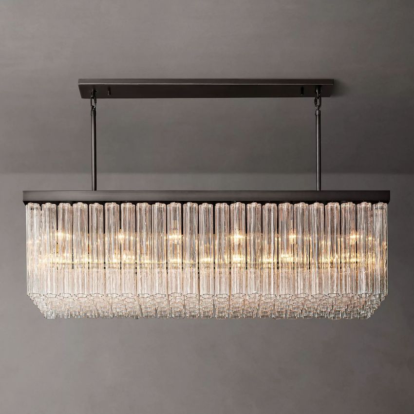 Cielo Rectangle Chandelier 73"