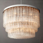 Cielo Three-Tier Round Chandelier 48"