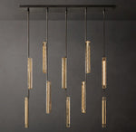 Audubon Crystal Linear Chandelier 54"