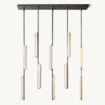 Audubon Crystal Linear Chandelier 54"