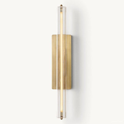 Audubon Vertical Crystal Single Wall Sconce