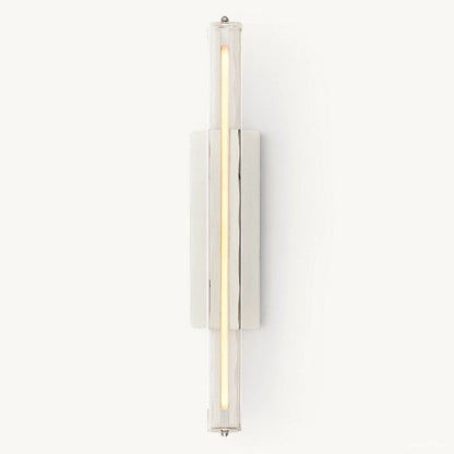 Audubon Vertical Crystal Single Wall Sconce