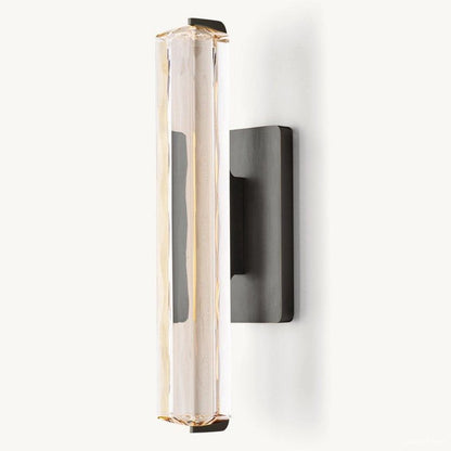 Audubon Vertical Crystal Single Wall Sconce