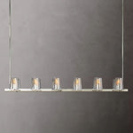 Pauillac Glass Linear Chandelier 60"
