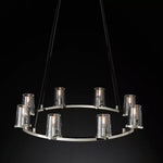 Pauillac Glass Round Chandelier 36"