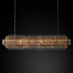 Emile Rectangular Chandelier 54"