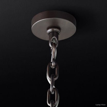 Emile Staggered Form Round Chandelier 42"