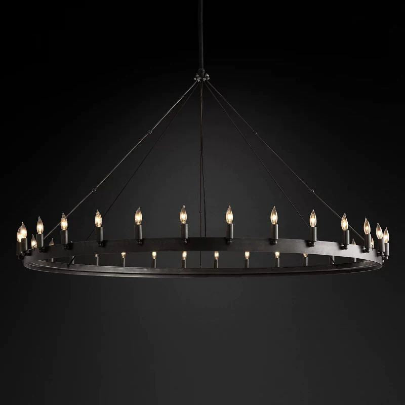 Camino Round Chandelier 63"