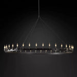 Camino Round Chandelier 73"