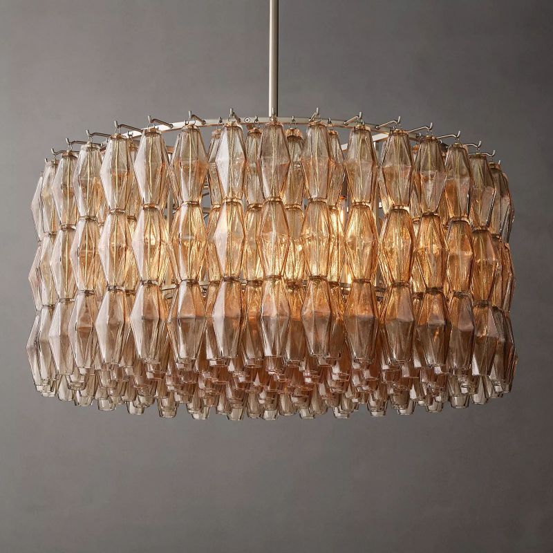 Chiara Round Chandelier 37"