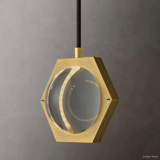 Eclatant Inset Crystal Pendant Light