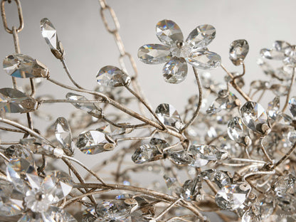 Fiore Bloom Leaf Oval Chandelier