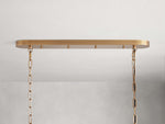 Ghiaccio Textured Oval Chandelier
