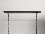 Ghiaccio Textured Oval Chandelier