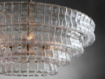 Ghiaccio Textured Round Chandelier