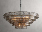 Ghiaccio Textured Round Chandelier