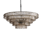 Ghiaccio Textured Round Chandelier