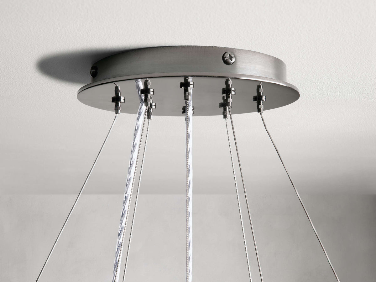 Jeunet Two-Tier Round Chandelier
