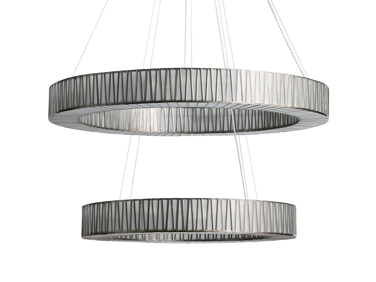 Jeunet Two-Tier Round Chandelier