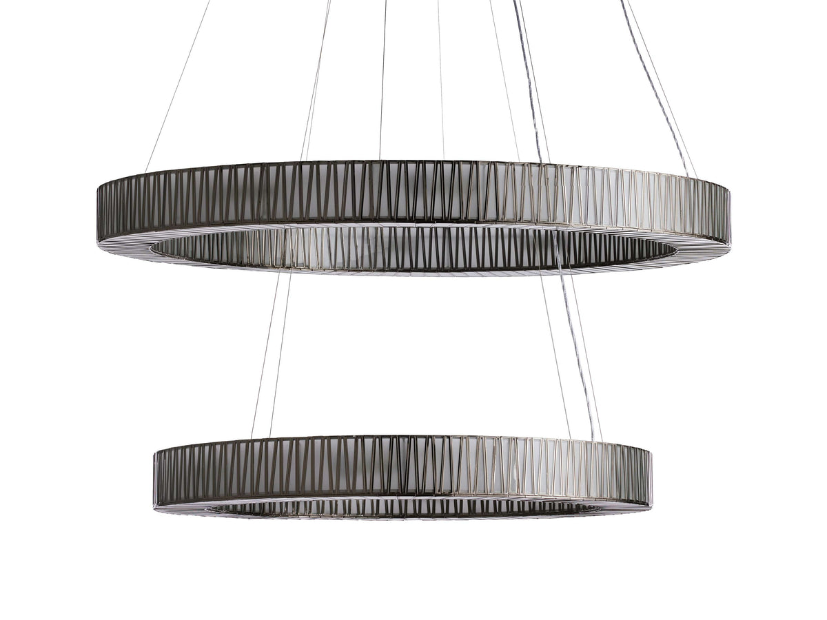 Jeunet Two-Tier Round Chandelier
