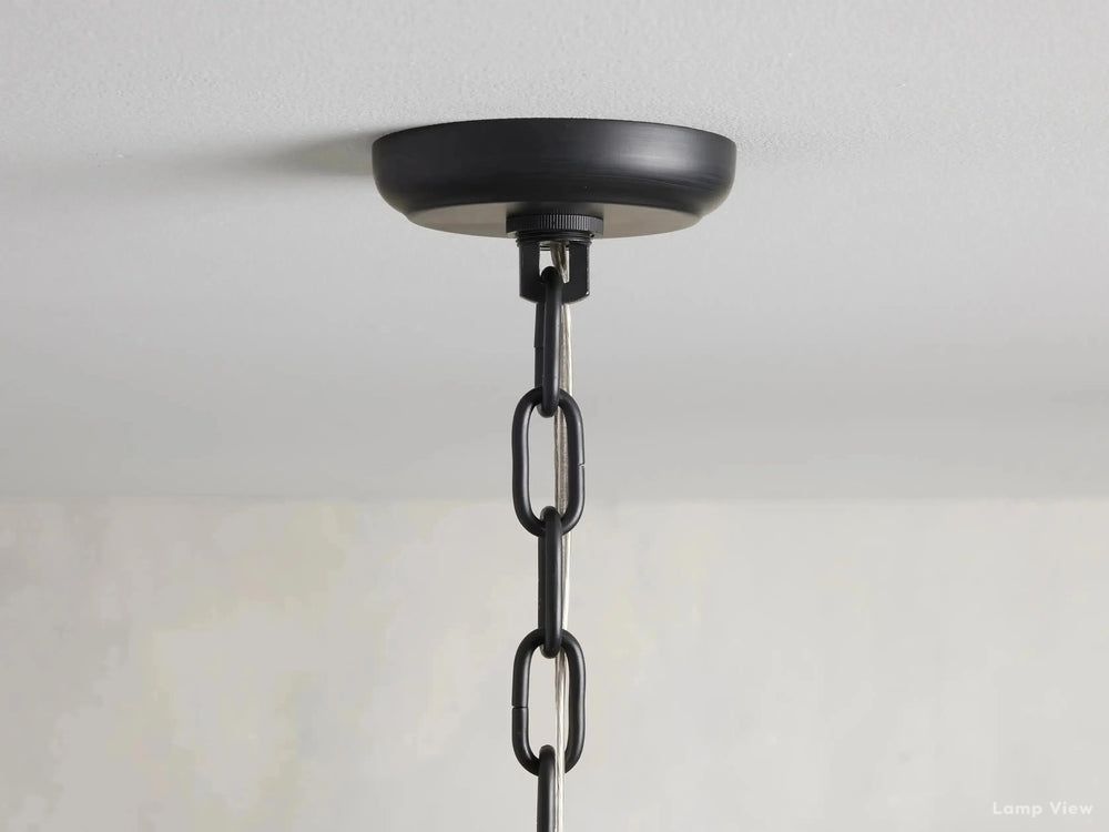Amaya Thick Crystal Round Chandelier