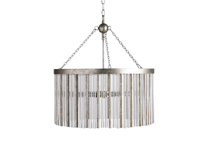 Andalucia Elevated Fringe Round Chandelier