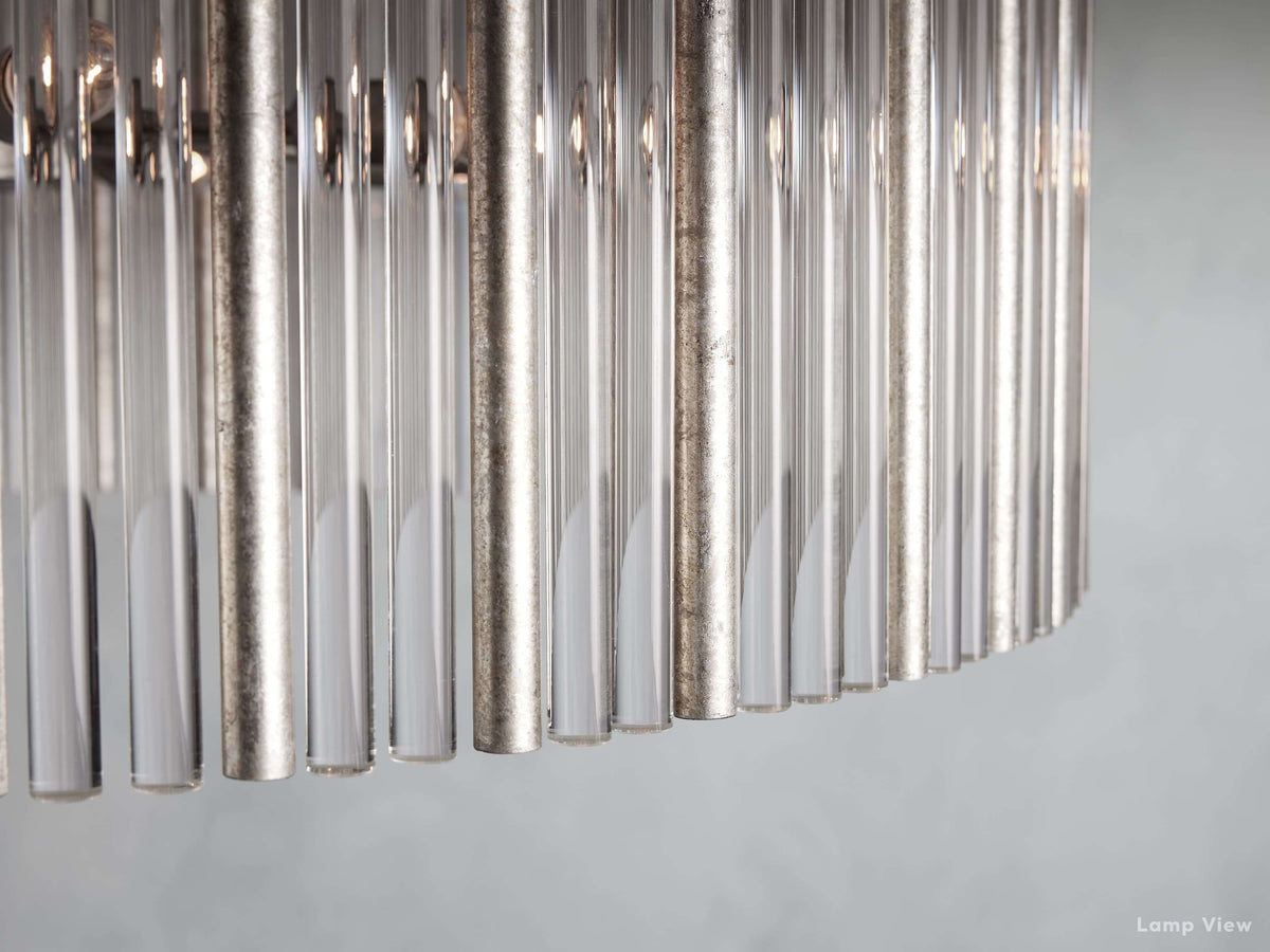 Andalucia Elevated Fringe Round Chandelier