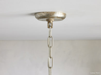 Andalucia Elevated Fringe Round Chandelier