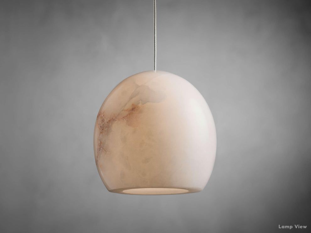 Arica Modern Alabaster Pendant Light