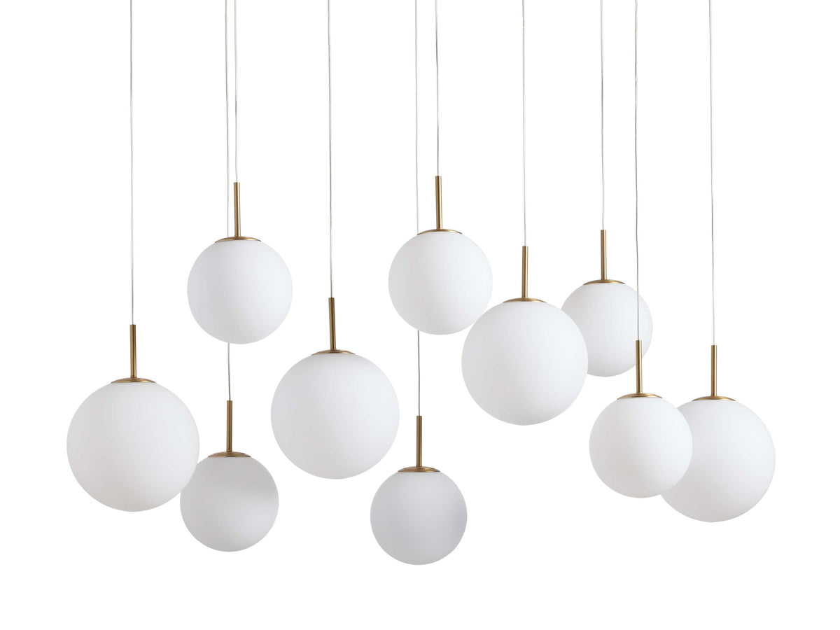 Casen Glass Linear Chandelier