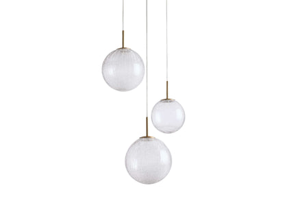 Casen Luster Glass Round Chandelier