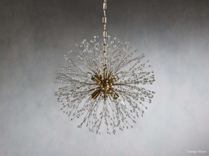 Dandelion Tufted Crystal Round Chandelier