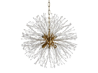 Dandelion Tufted Crystal Round Chandelier