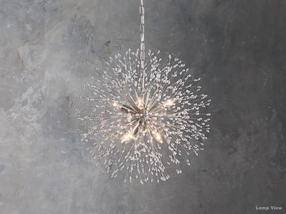 Dandelion Tufted Crystal Round Chandelier