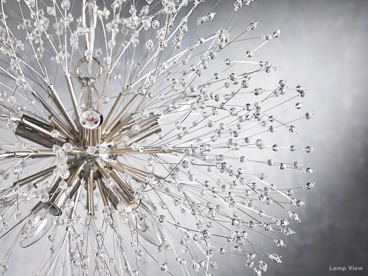 Dandelion Tufted Crystal Round Chandelier