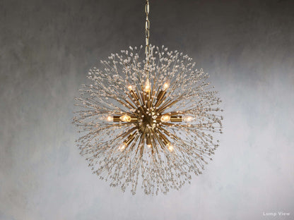 Dandelion Tufted Crystal Round Chandelier