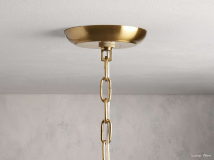 Dandelion Tufted Crystal Round Chandelier