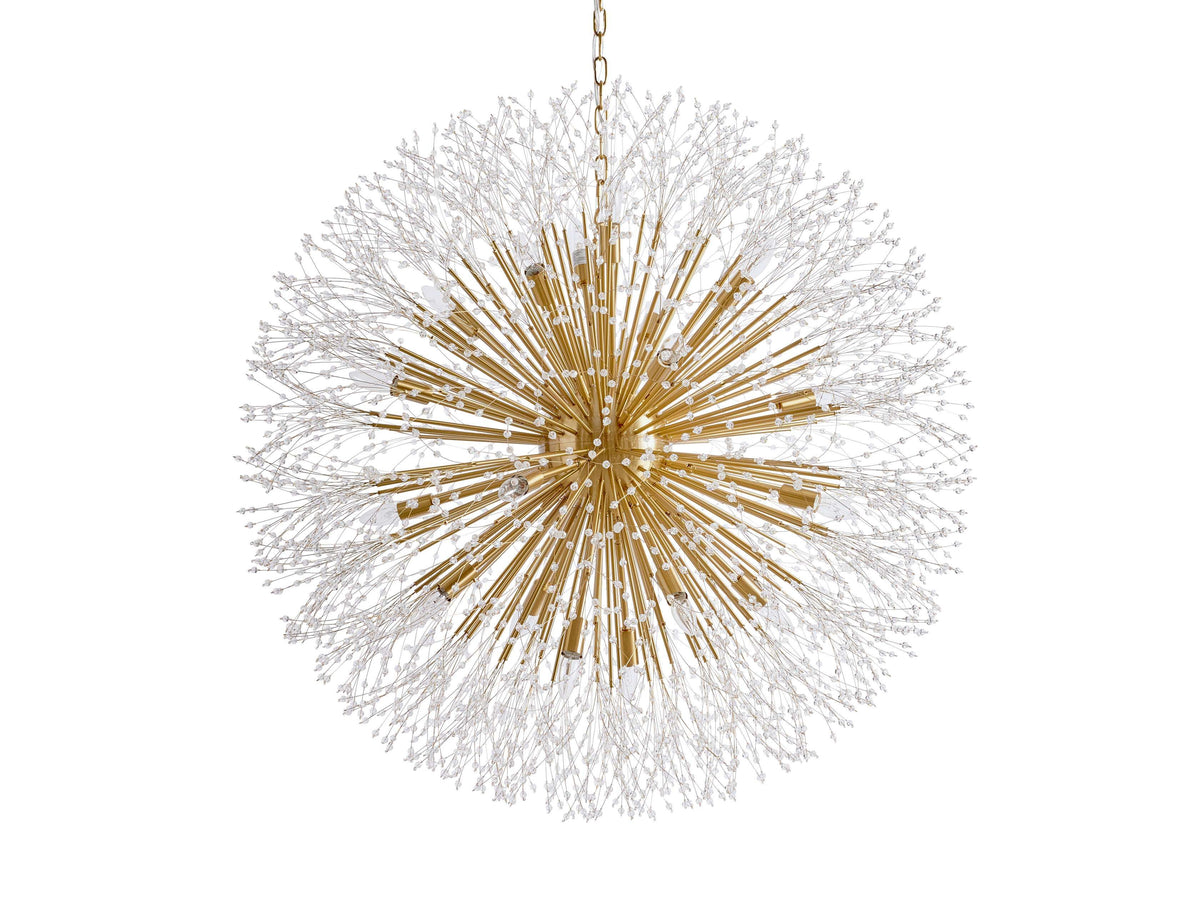 Dandelion Tufted Crystal Round Chandelier