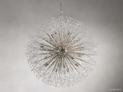 Dandelion Tufted Crystal Round Chandelier