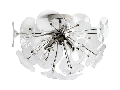 Lily Flower Intricate Flush Mount