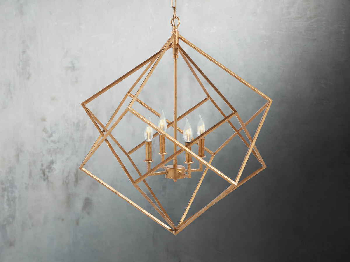 Geode Round Chandelier 30"
