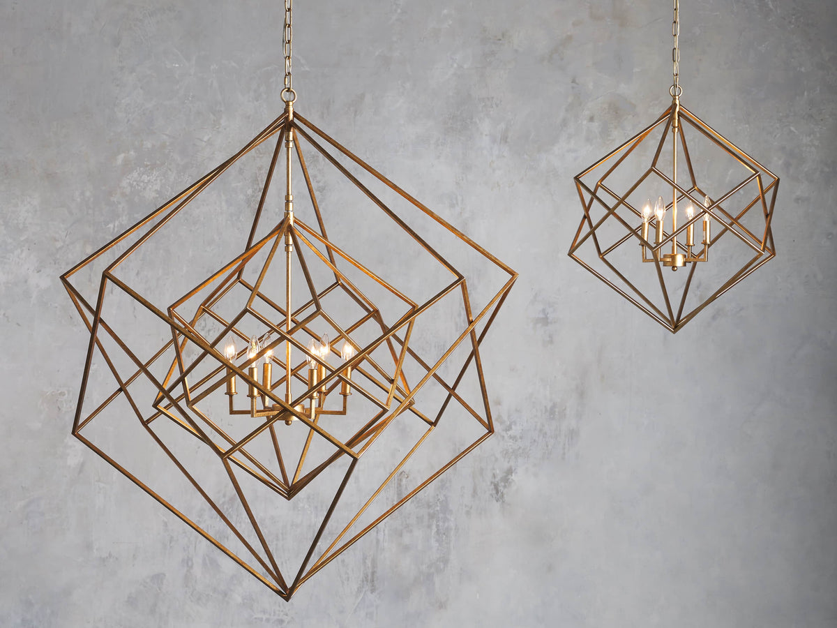 Geode Round Chandelier 30"