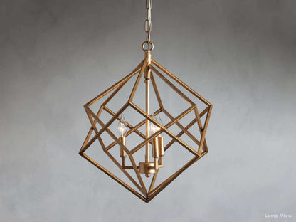 Geode Polygonal Contour Pendant Light