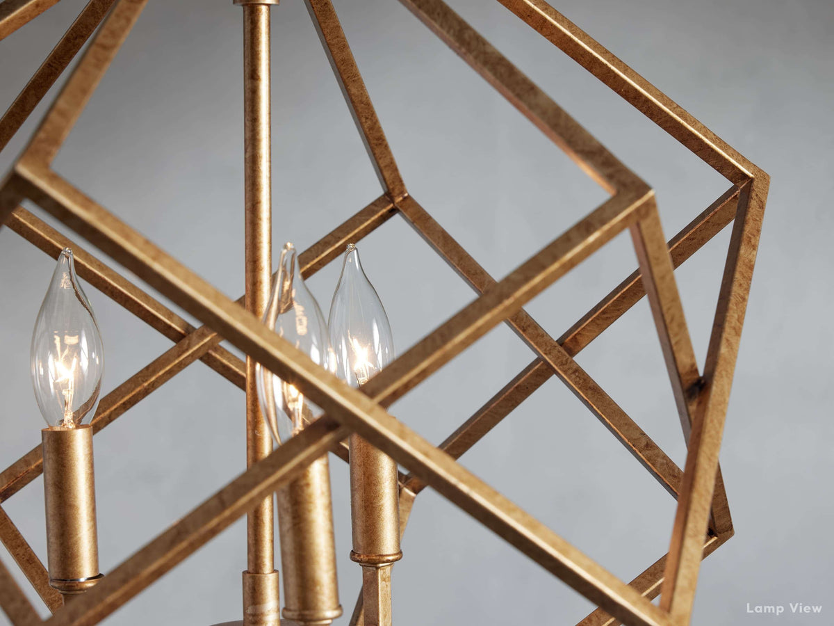 Geode Polygonal Contour Pendant Light