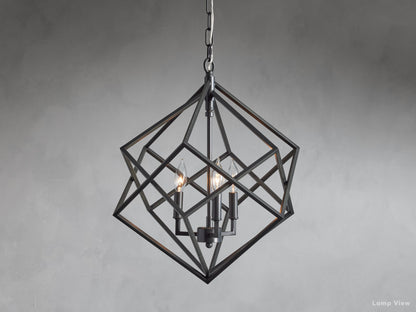 Geode Polygonal Contour Pendant Light
