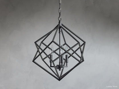 Geode Polygonal Contour Pendant Light